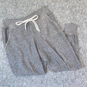 Aerie: Gray Drawstring Jogger Sweatpants